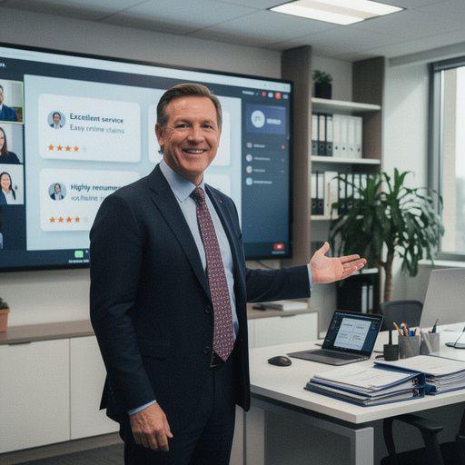 Grafika przedstawiająca zegar symbolizujący 10-minutowy proces zakupu.